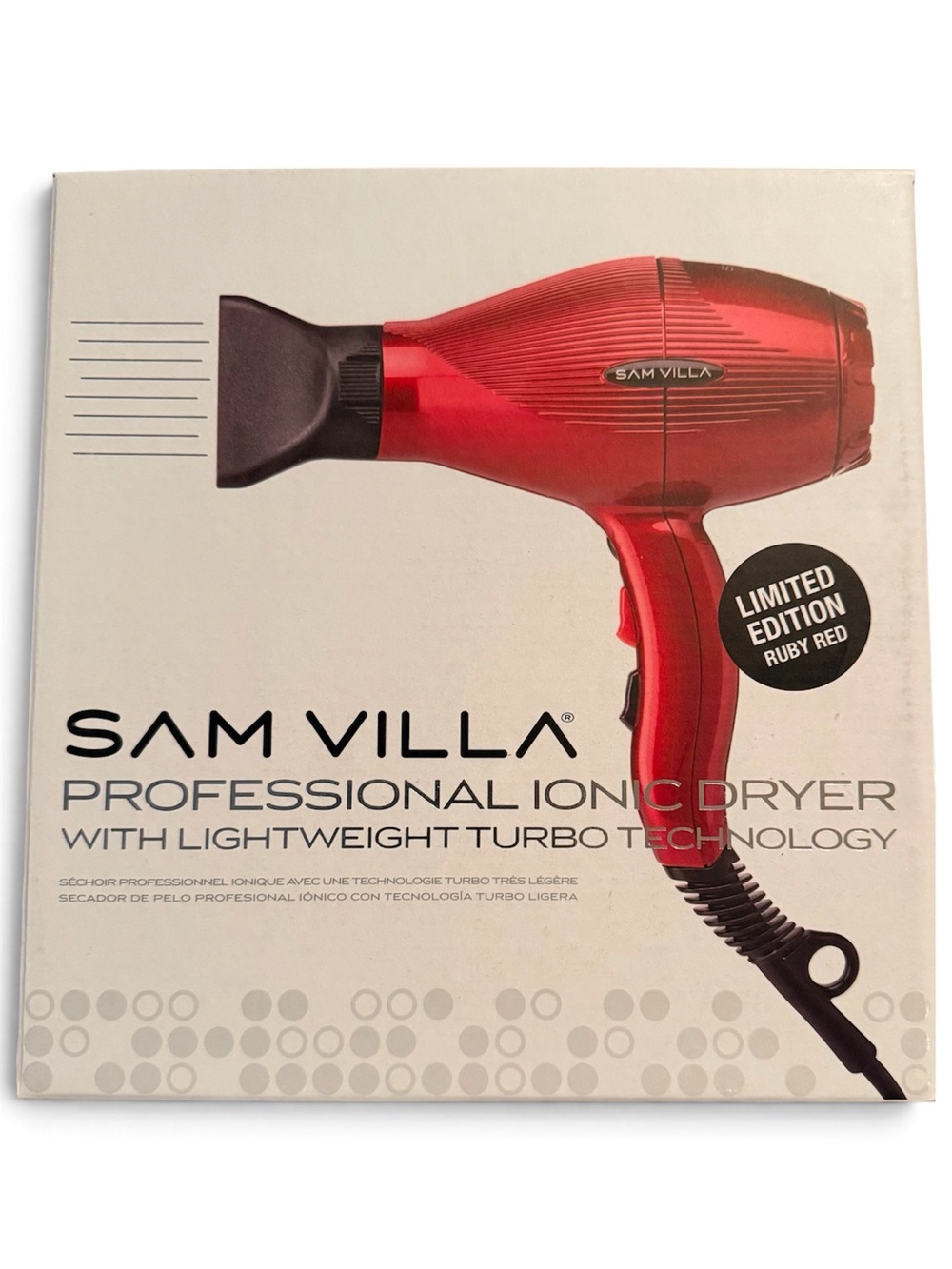 Limited Edition Hair Dryer — Ruby Red